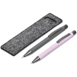 Altitude Lindsey Ball Pen & Pencil Set - Pink Set Unbranded
